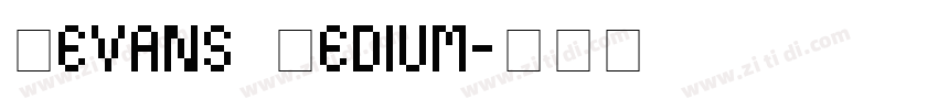 Revans Medium字体转换